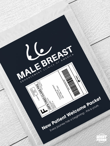 Prank Idea #4 - Send your New Brother in-Law a Male Breast Enhancement Welcome Packet