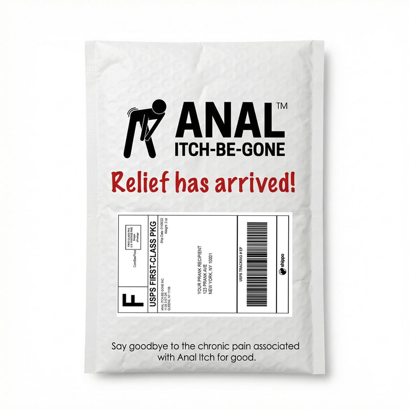 Anal Itch-Be-Gone Mail Prank