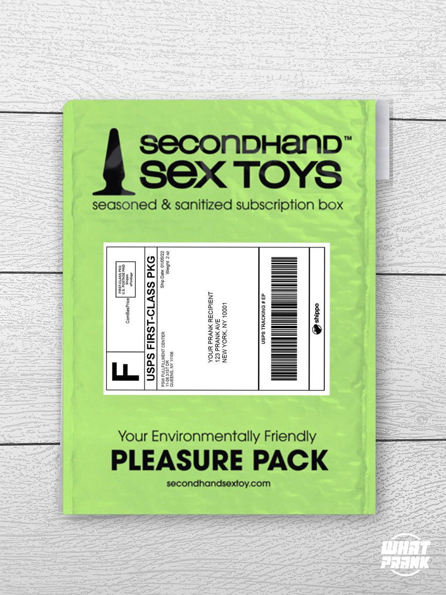 Secondhand Sex Toys Mail Prank pic