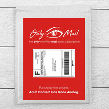Load image into Gallery viewer, OnlyMail Porn Subscription Mail Prank | | Mail Prank | What Prank
