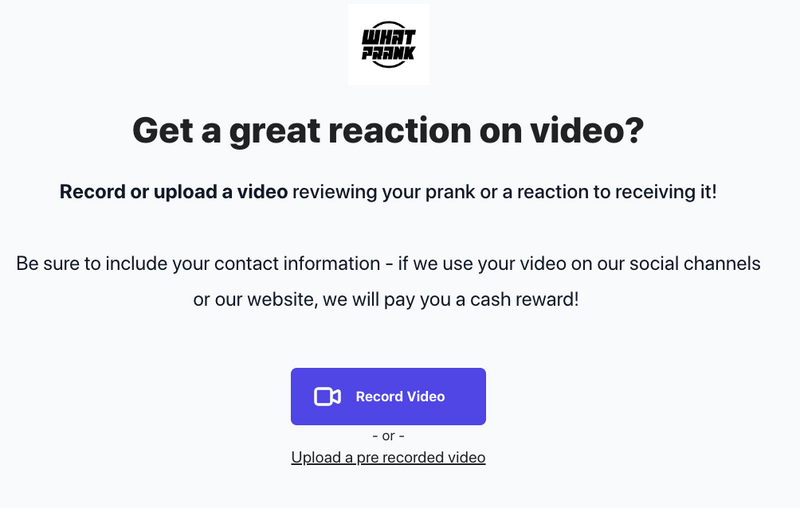 WhatPrank! Featured Reactions