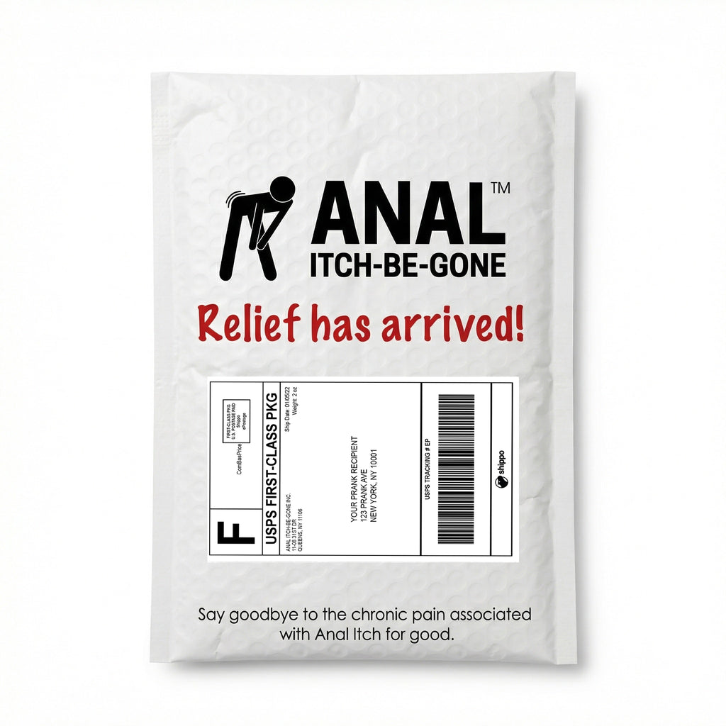 Anal Itch-Be-Gone Mail Prank
