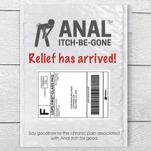 Load image into Gallery viewer, Anal Itch-Be-Gone Prank Mail Gag Gift from WhatPrank.com
