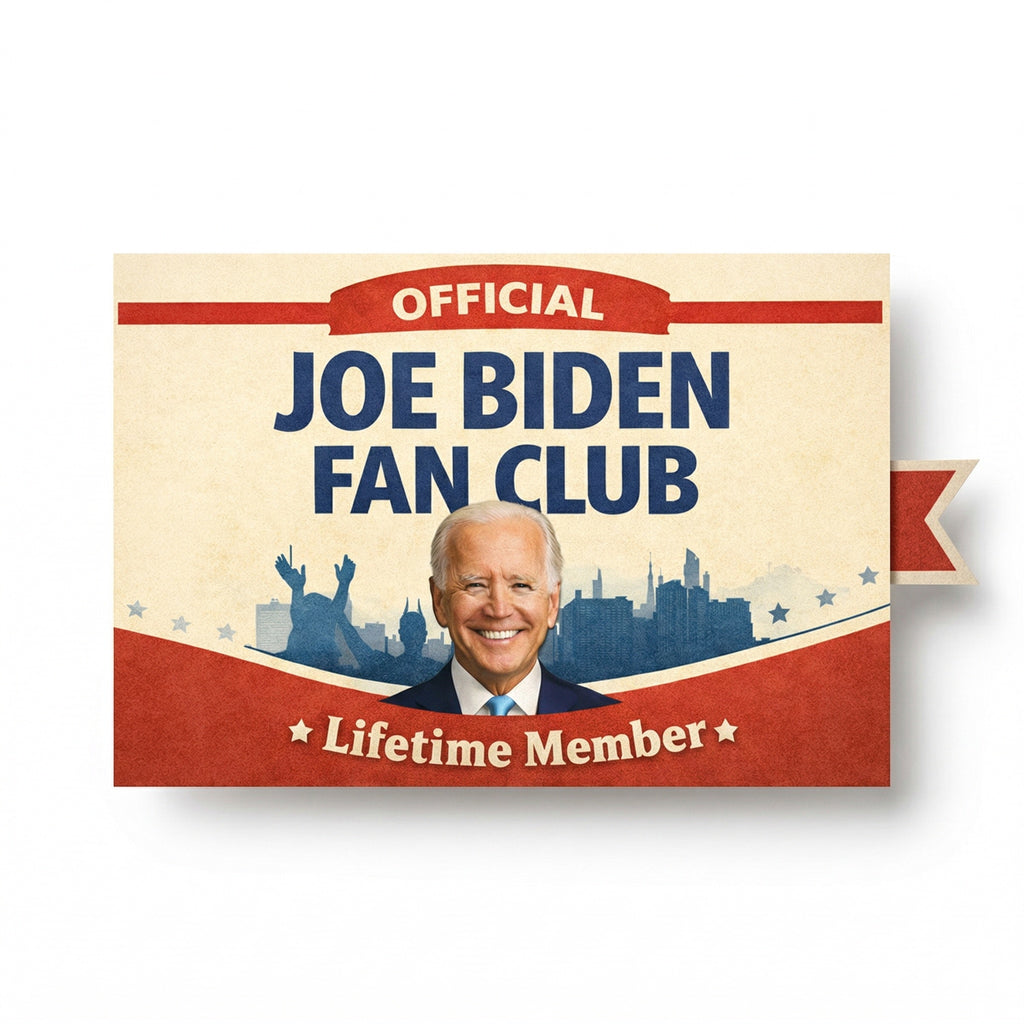 Joe Biden Fan Club Mail Prank