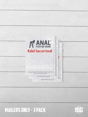 Anal Itch Be-Gone - Individual Mailers |  | Mail Prank | What Prank