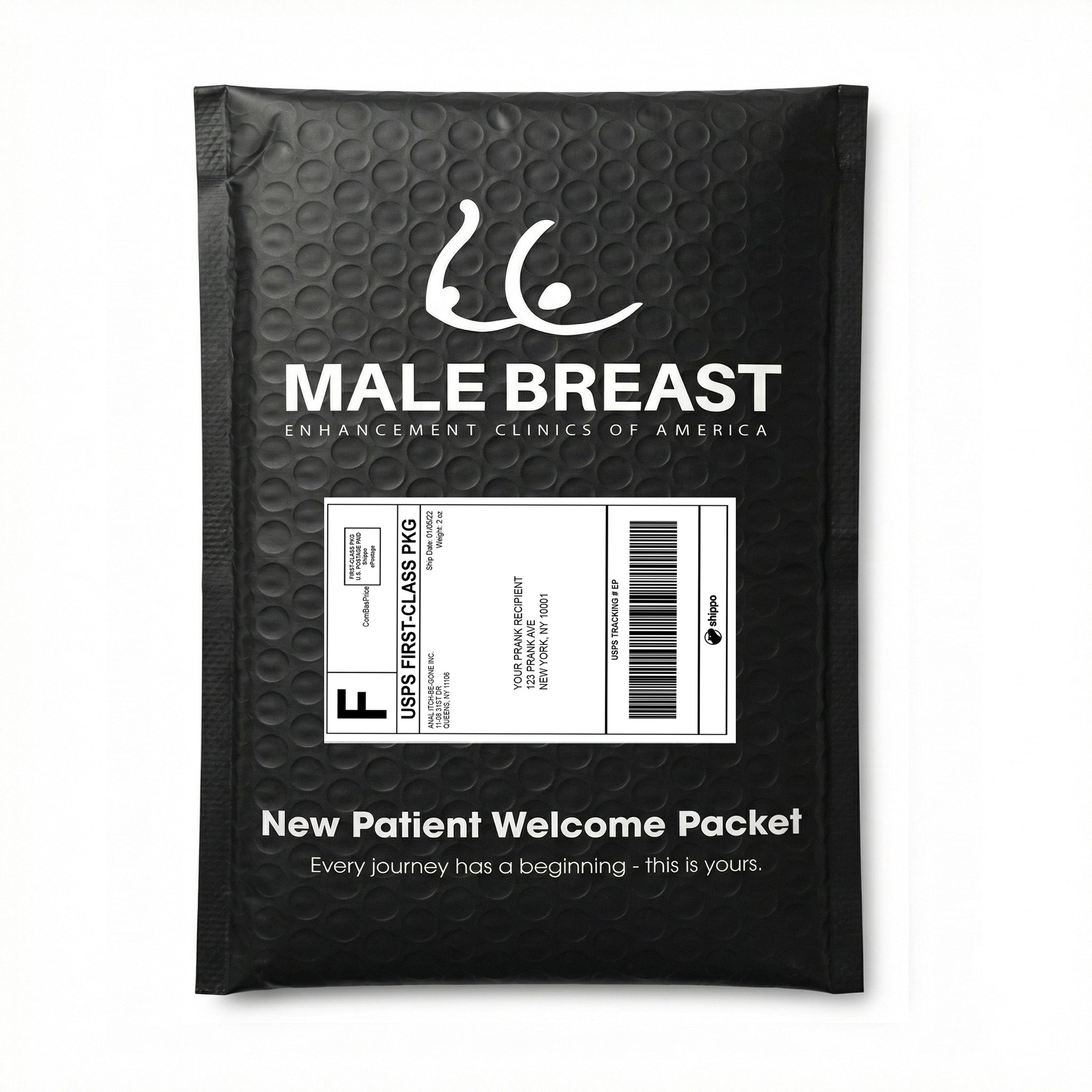Male Breast Enhancement Clinic Mail Prank