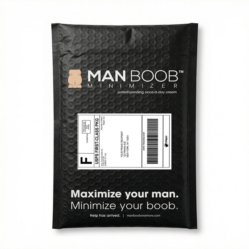 Man Boob Minimizer Mail Prank