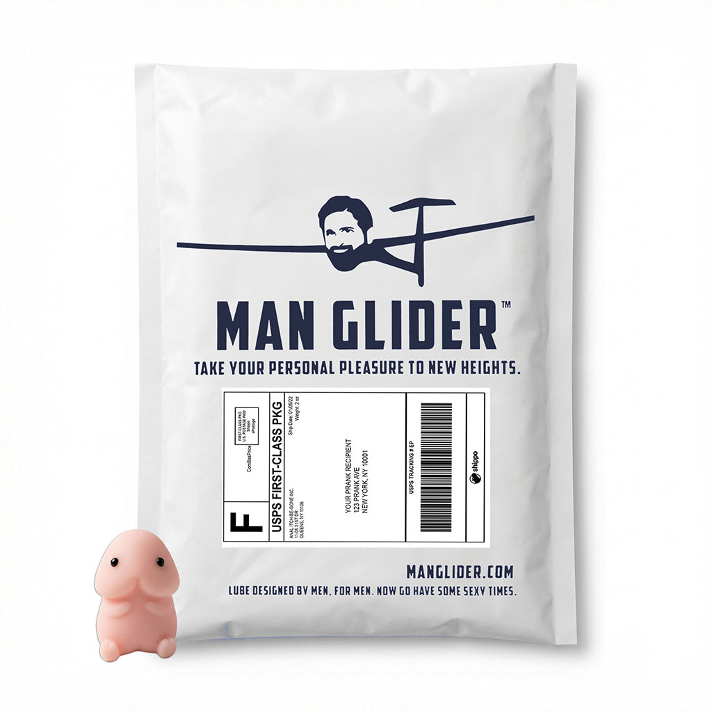 Man Glider Personal Lube Mail Prank