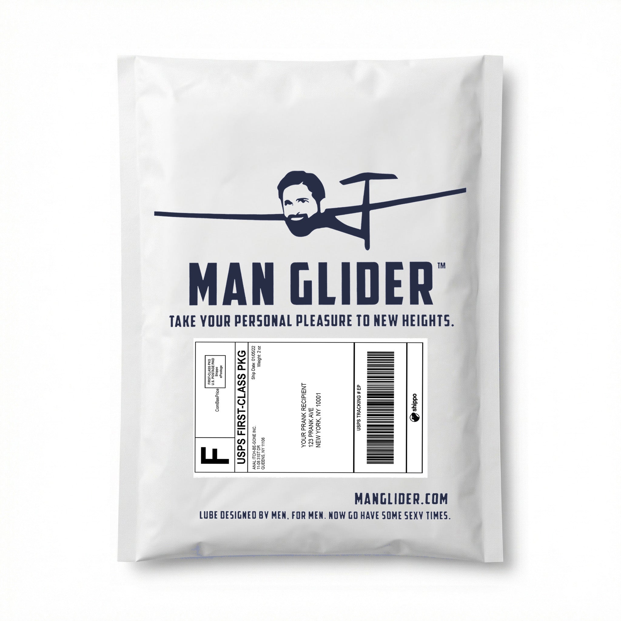 Man Glider Personal Lube Mail Prank