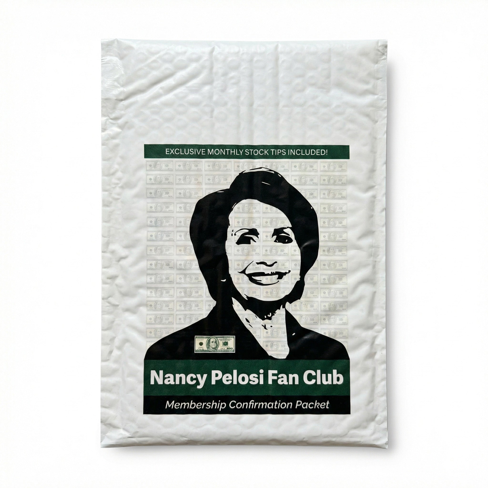 Nancy Pelosi Fan Club Mail Prank