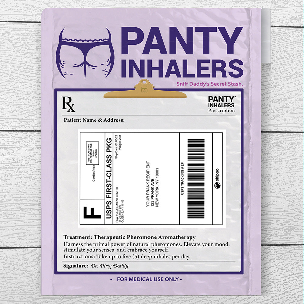 Panty Inhalers Mail Prank