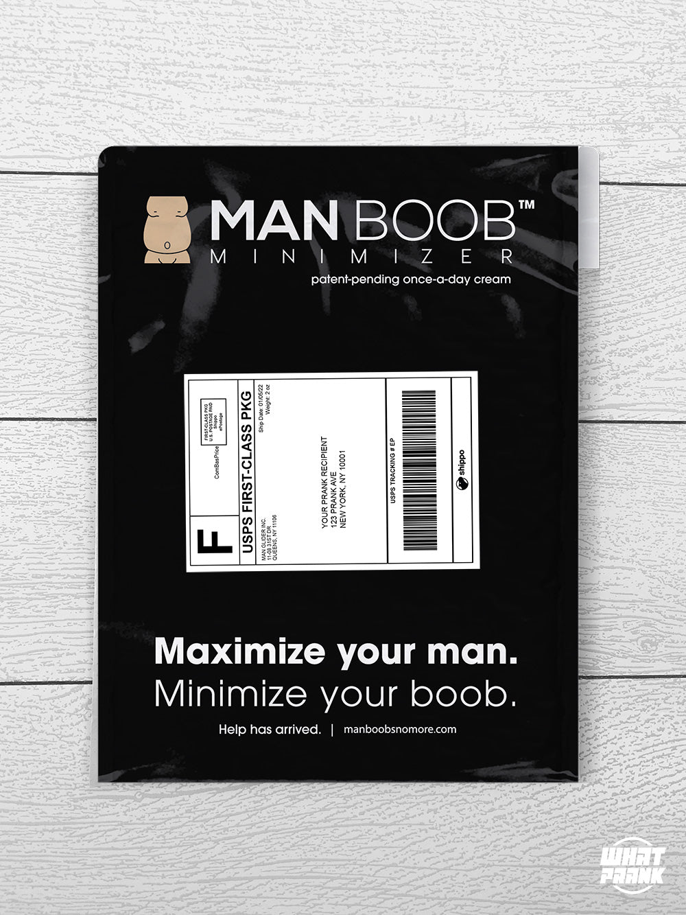 Man Boob Minimizer Mail Prank |  | Mail Prank | What Prank