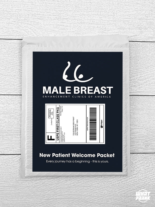 Male Breast Enhancement Clinic Mail Prank