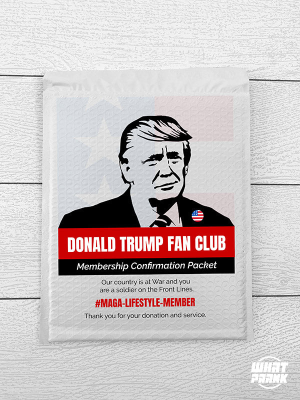 Donald Trump Fan Club Mail Prank